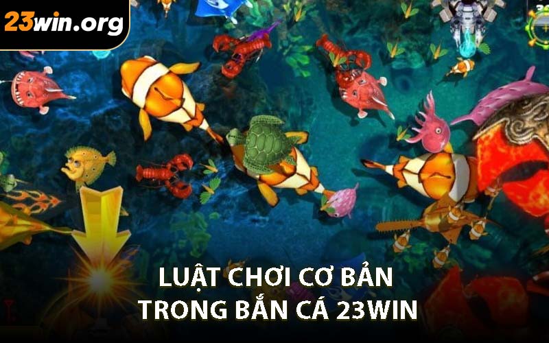 Luật chơi cơ bản trong bắn cá 23WIN